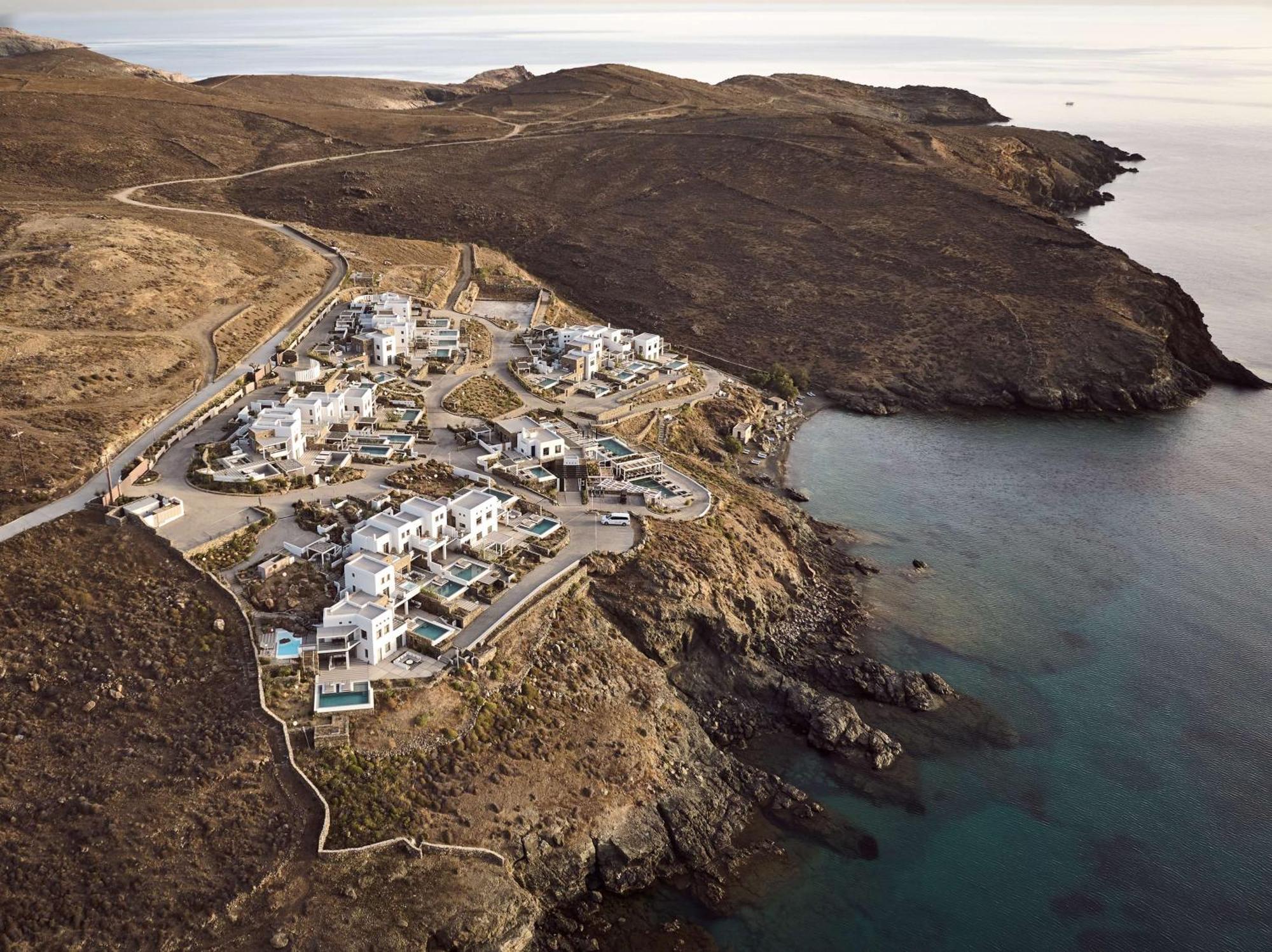 Semeli Coast Mykonos Curio Collection By Hilton Hotel Merchia Beach Exterior photo