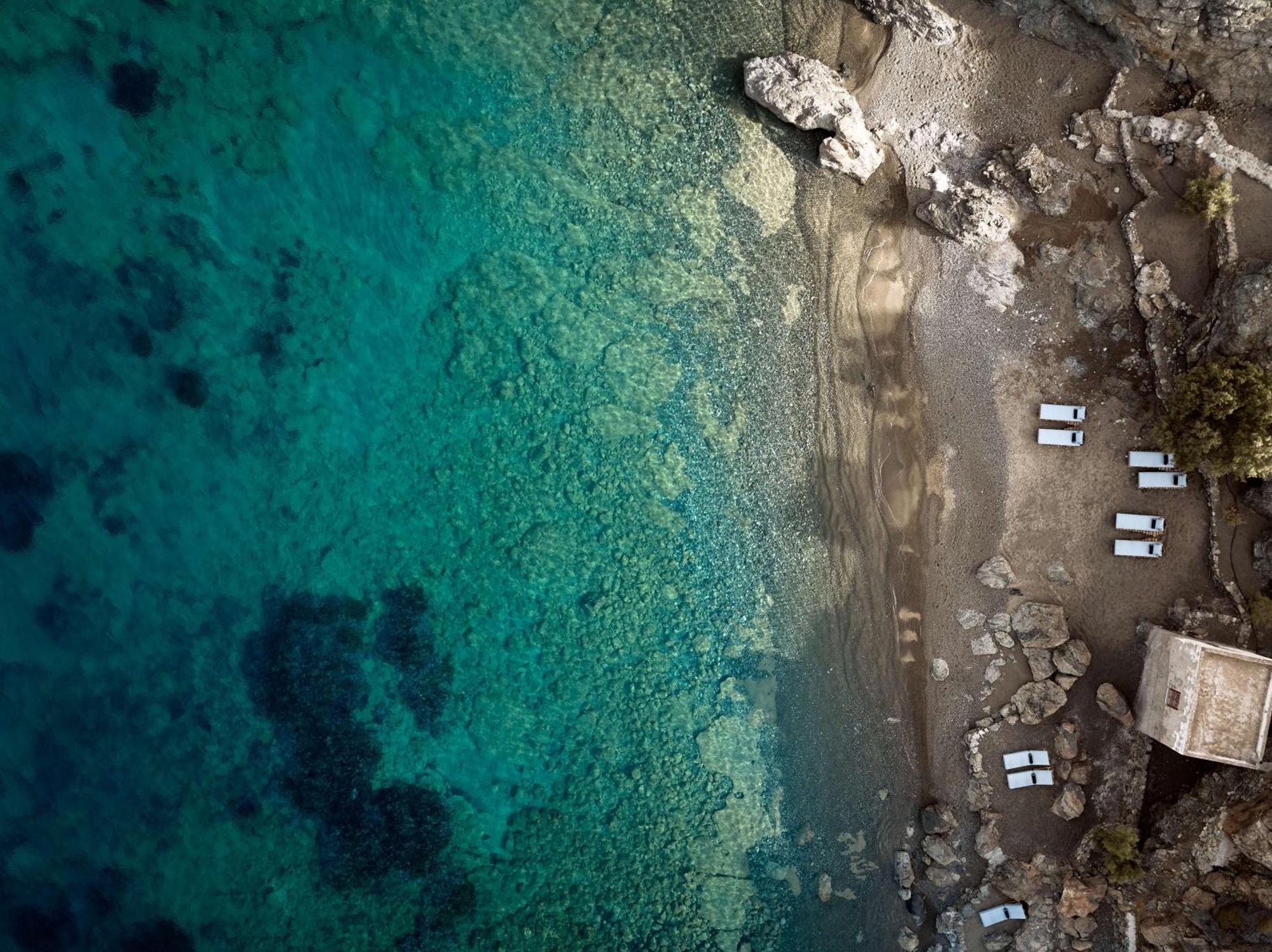 Semeli Coast Mykonos Curio Collection By Hilton Hotel Merchia Beach Exterior photo