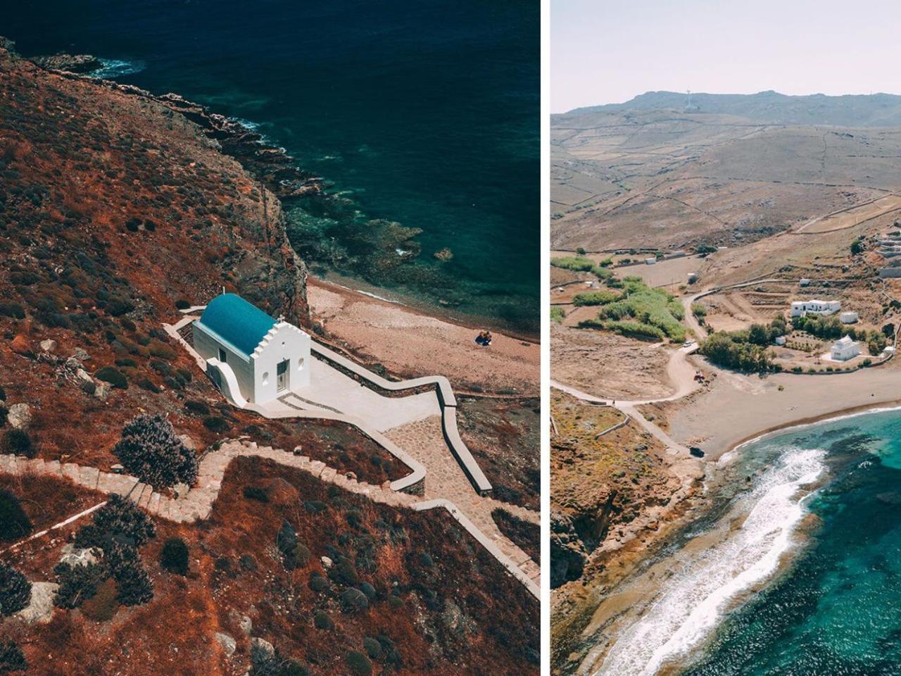 Semeli Coast Mykonos Curio Collection By Hilton Hotel Merchia Beach Exterior photo