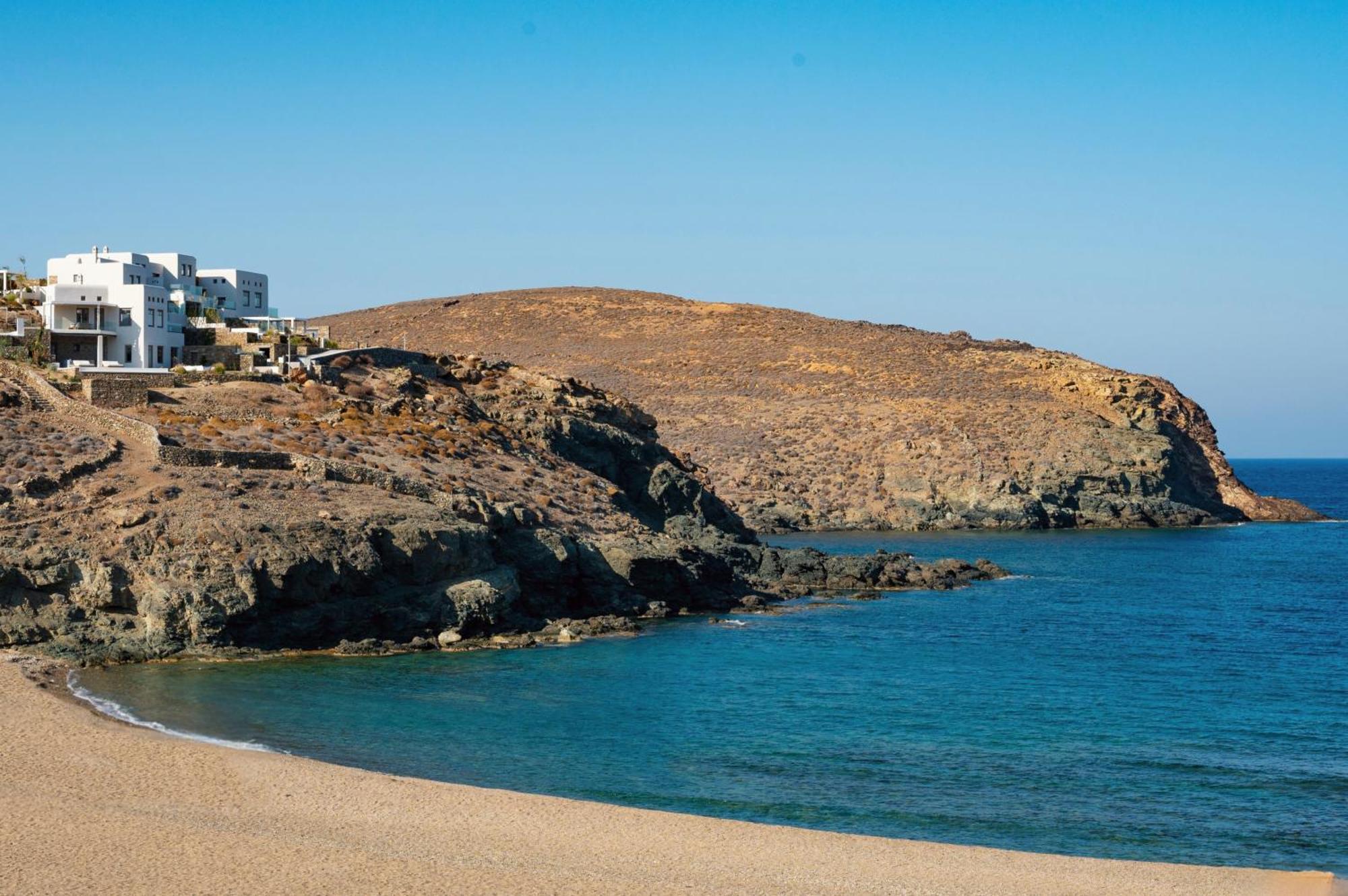 Semeli Coast Mykonos Curio Collection By Hilton Hotel Merchia Beach Exterior photo